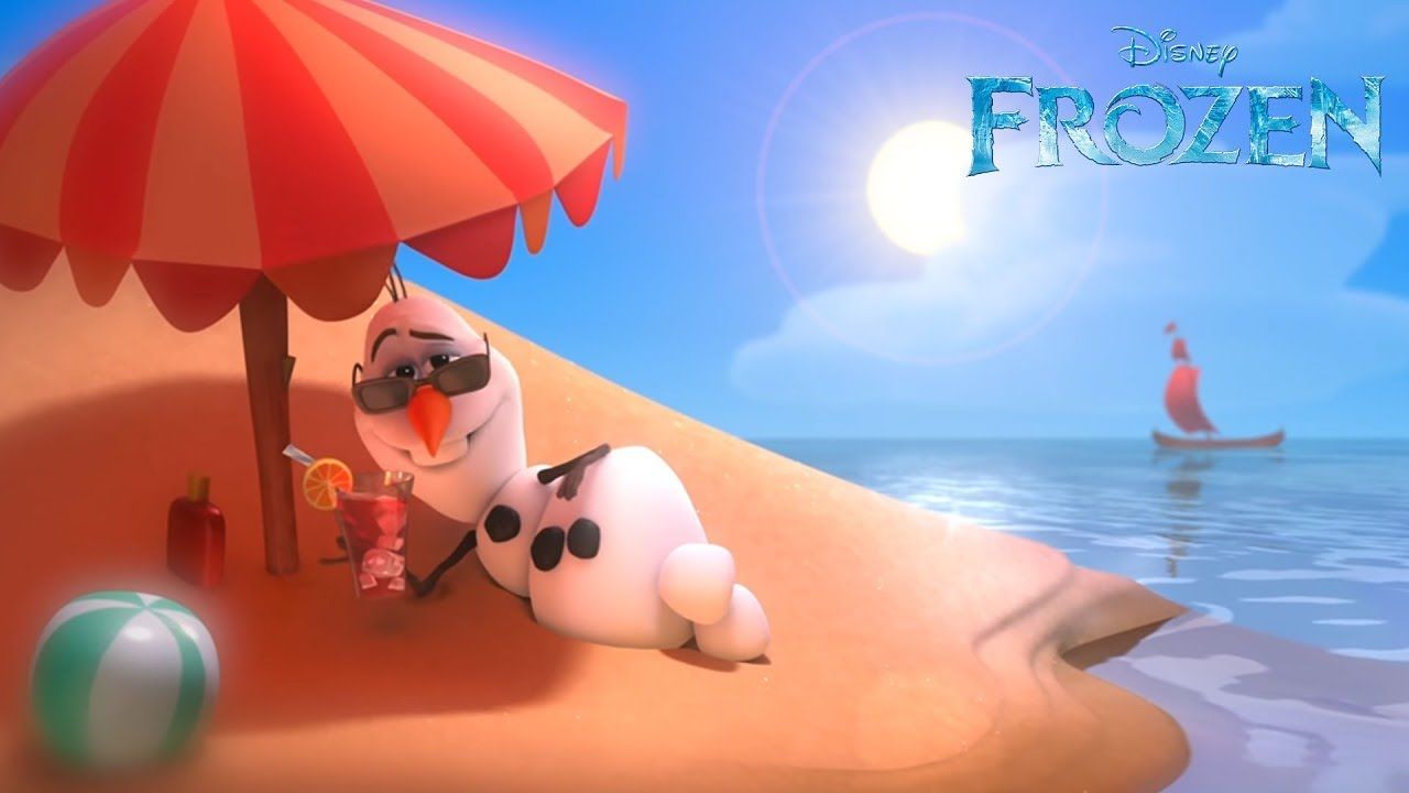 FROZEN. In Summer Song. Official Disney UK