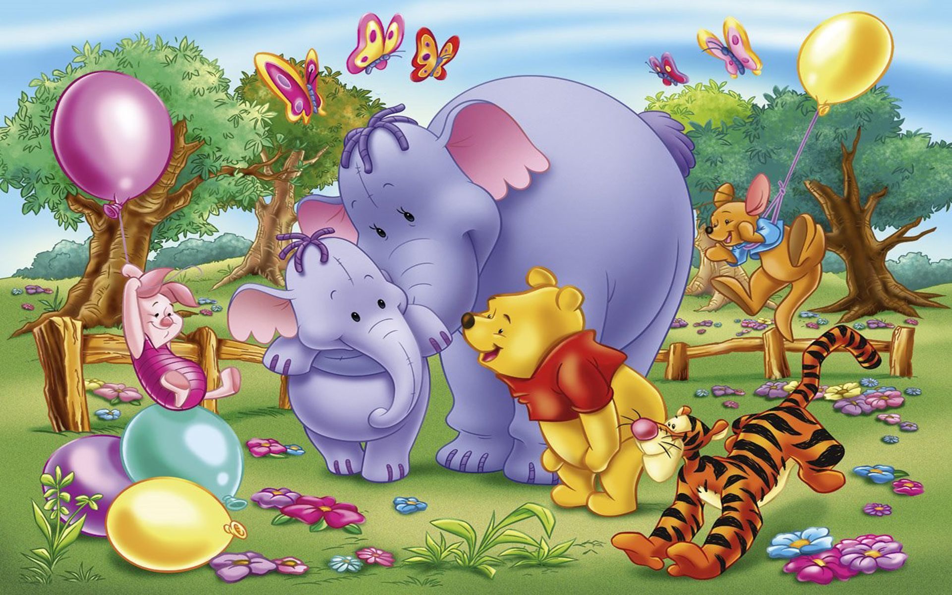 Puzzle Disney Winnie The Pooh Cartoon Photo Desktop HD Wallpaper