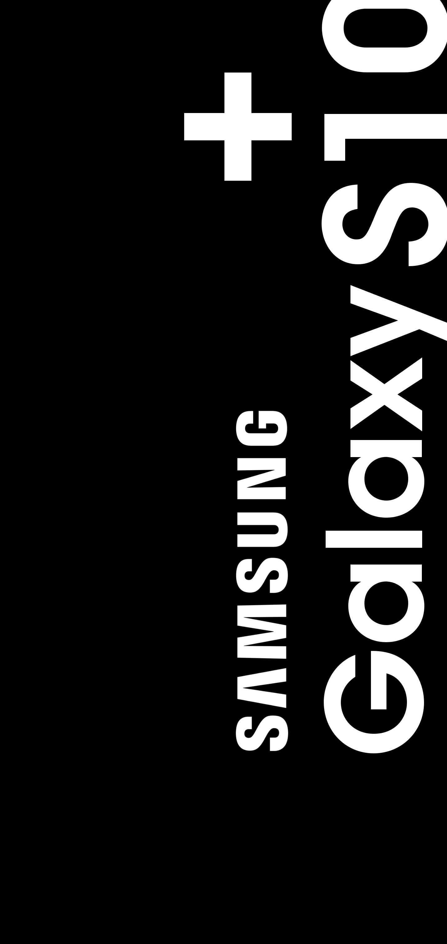 Simple Samsung Galaxy S10 Plus AMOLED Friendly Wallpaper