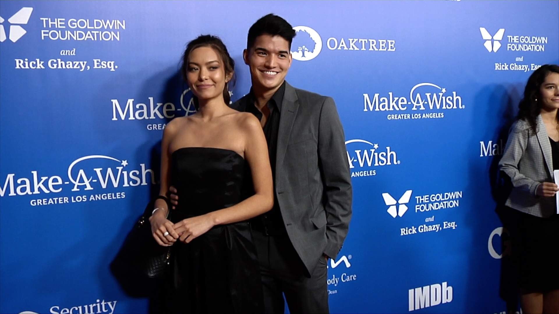 Alex Wassabi and Tia Hemphill 2019 Wish Gala Red News Page VIDEO
