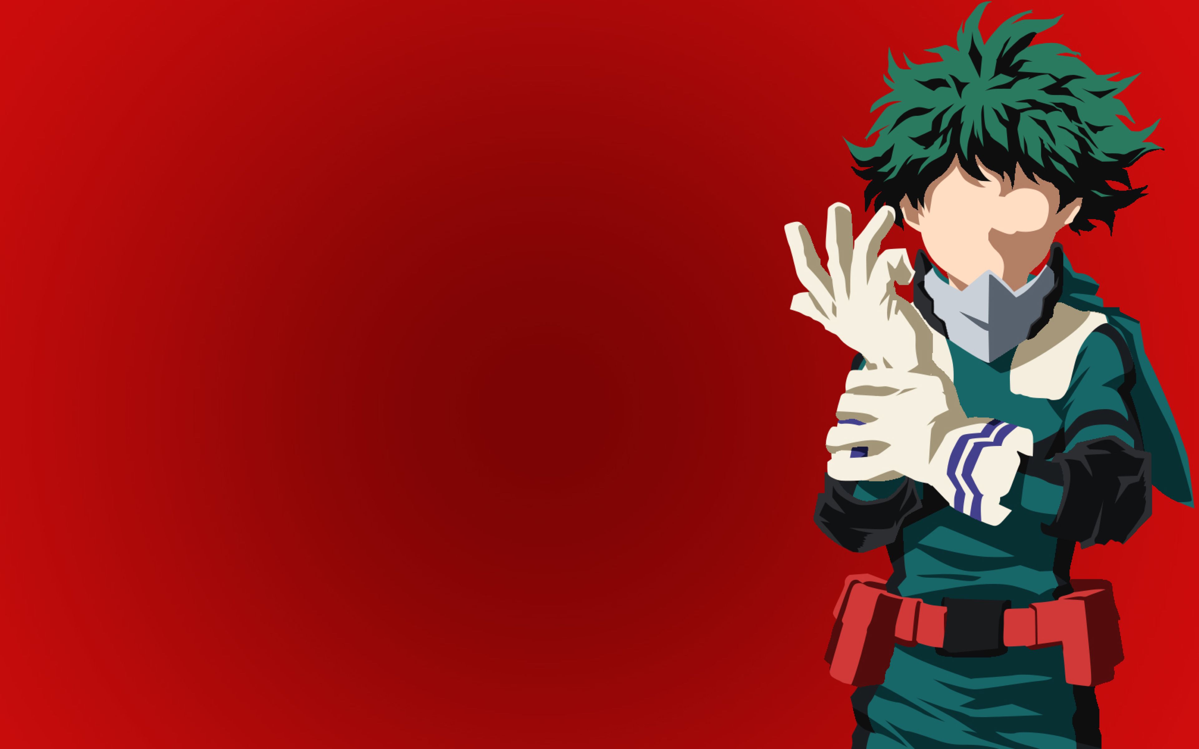 Izuku Midoriya Deku My Hero Academia Minimal, Full HD
