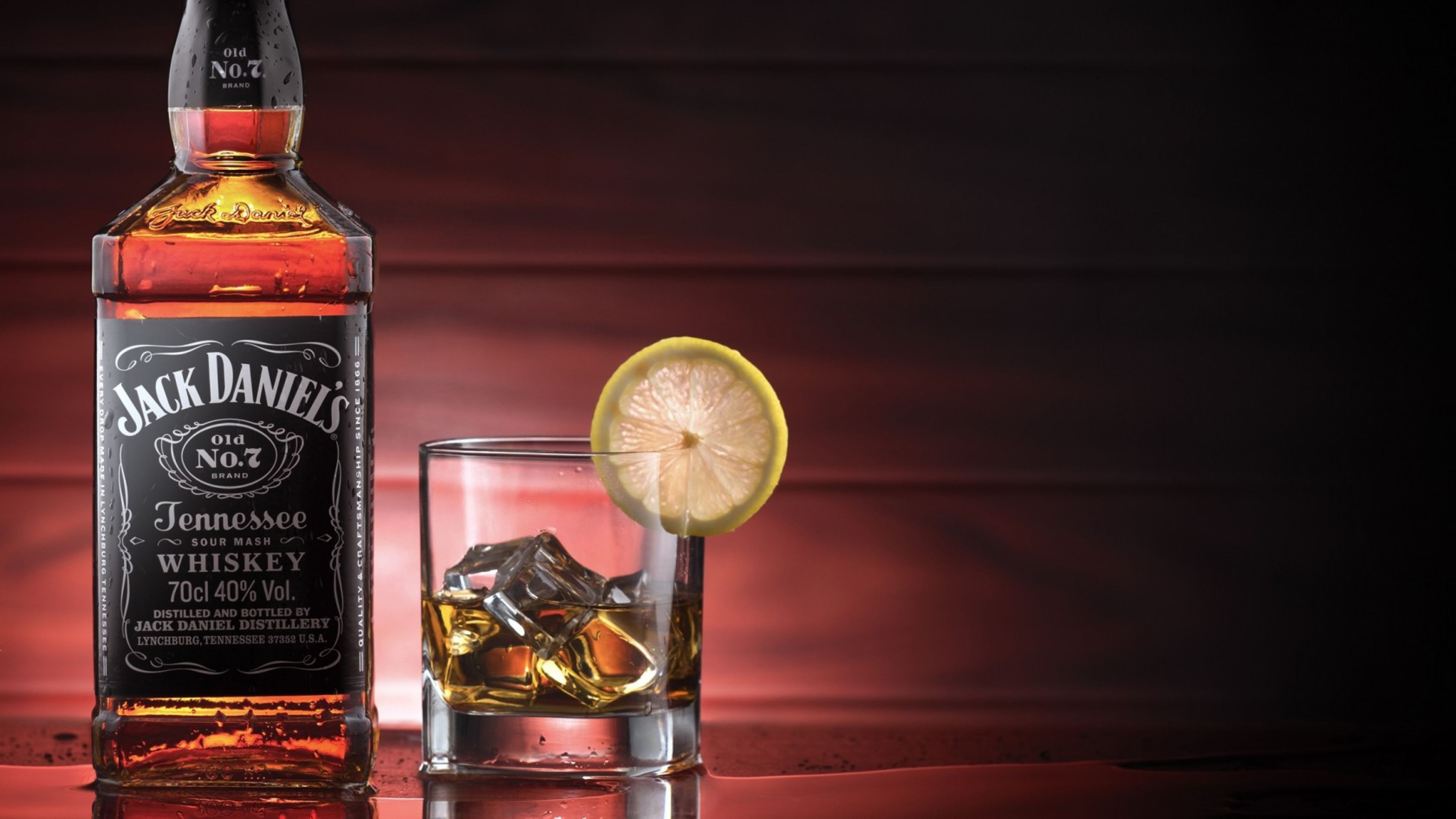 Jack Daniels Whisky Background Wallpaper 66301 3840x2160px