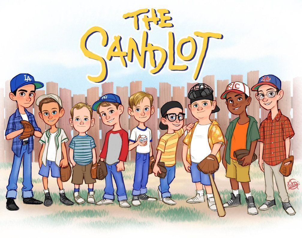 The Sandlot by LuigiL. The sandlot, Baseball movies