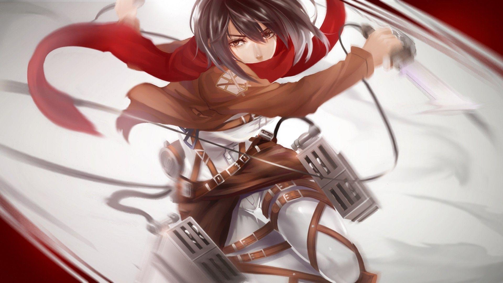 Attack On Titan Mikasa Wallpaper Free Attack On Titan Mikasa Background