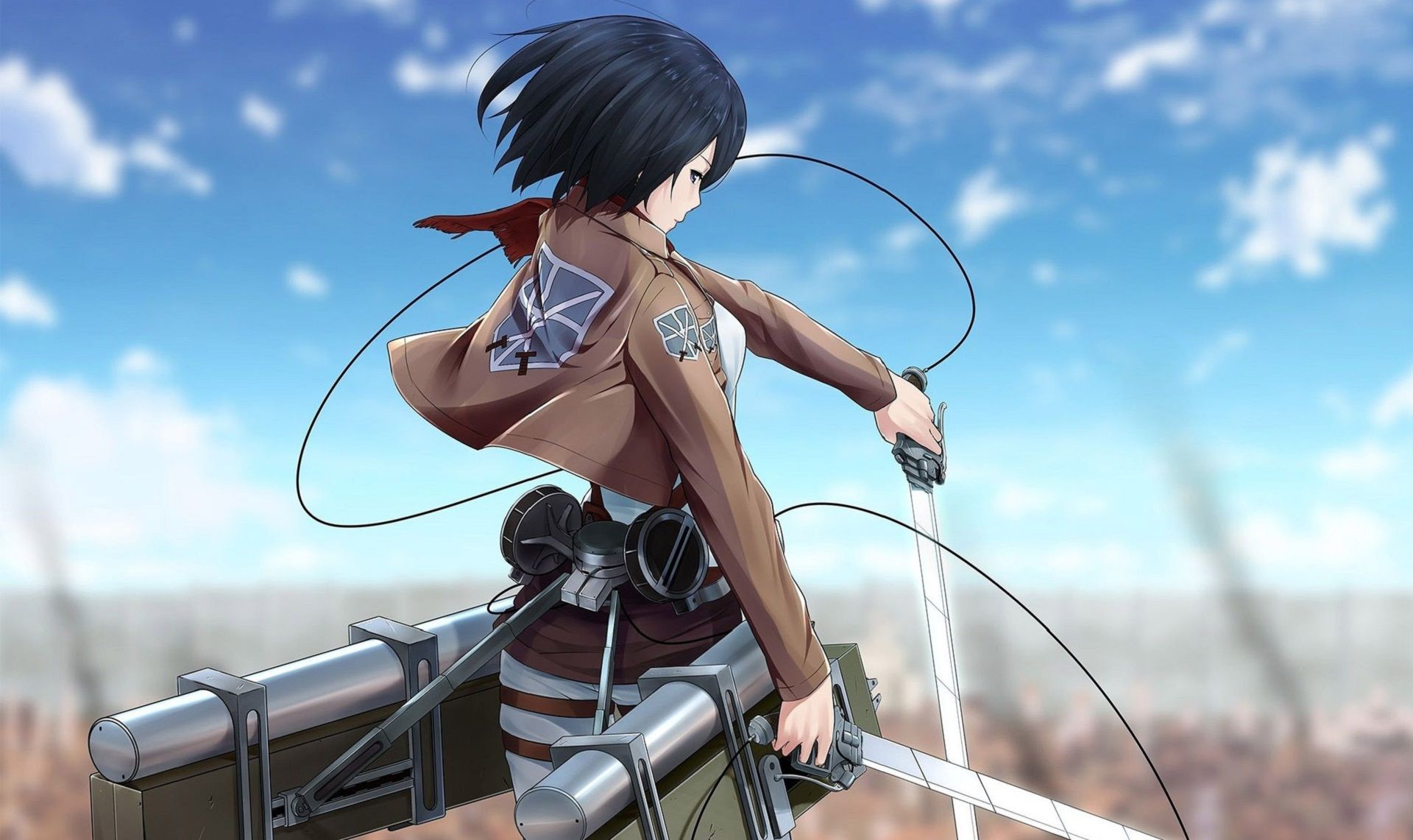 Mikasa Ackerman Wallpaper Image Photo Picture Background