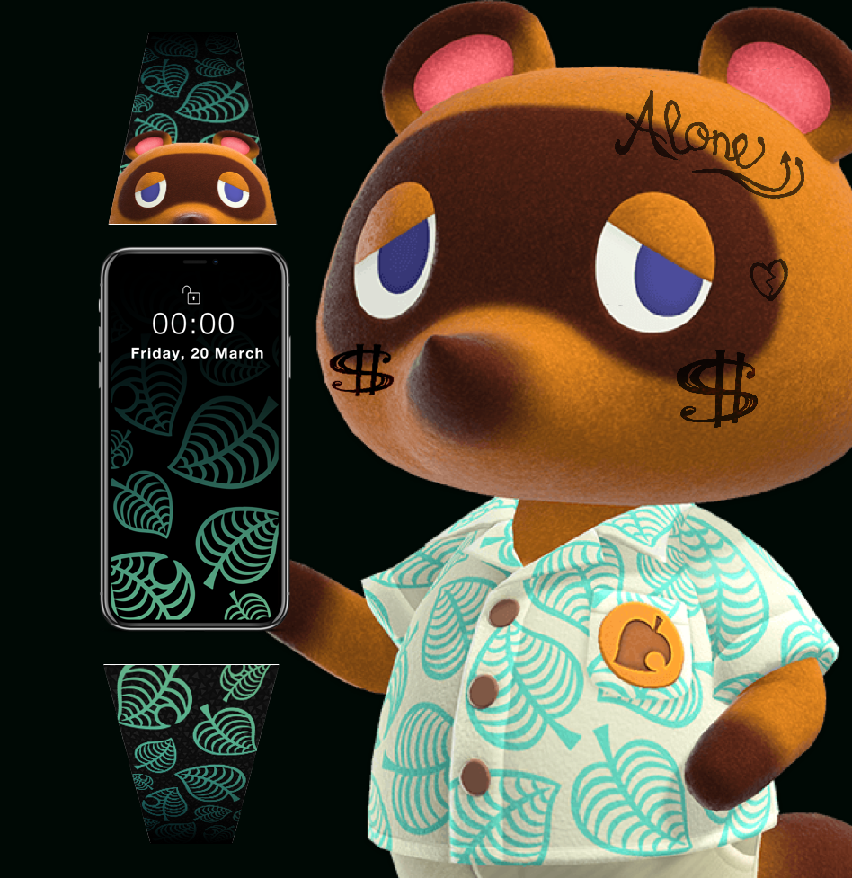 Confirmed! Tom Nook does look cooler with Black! What else could