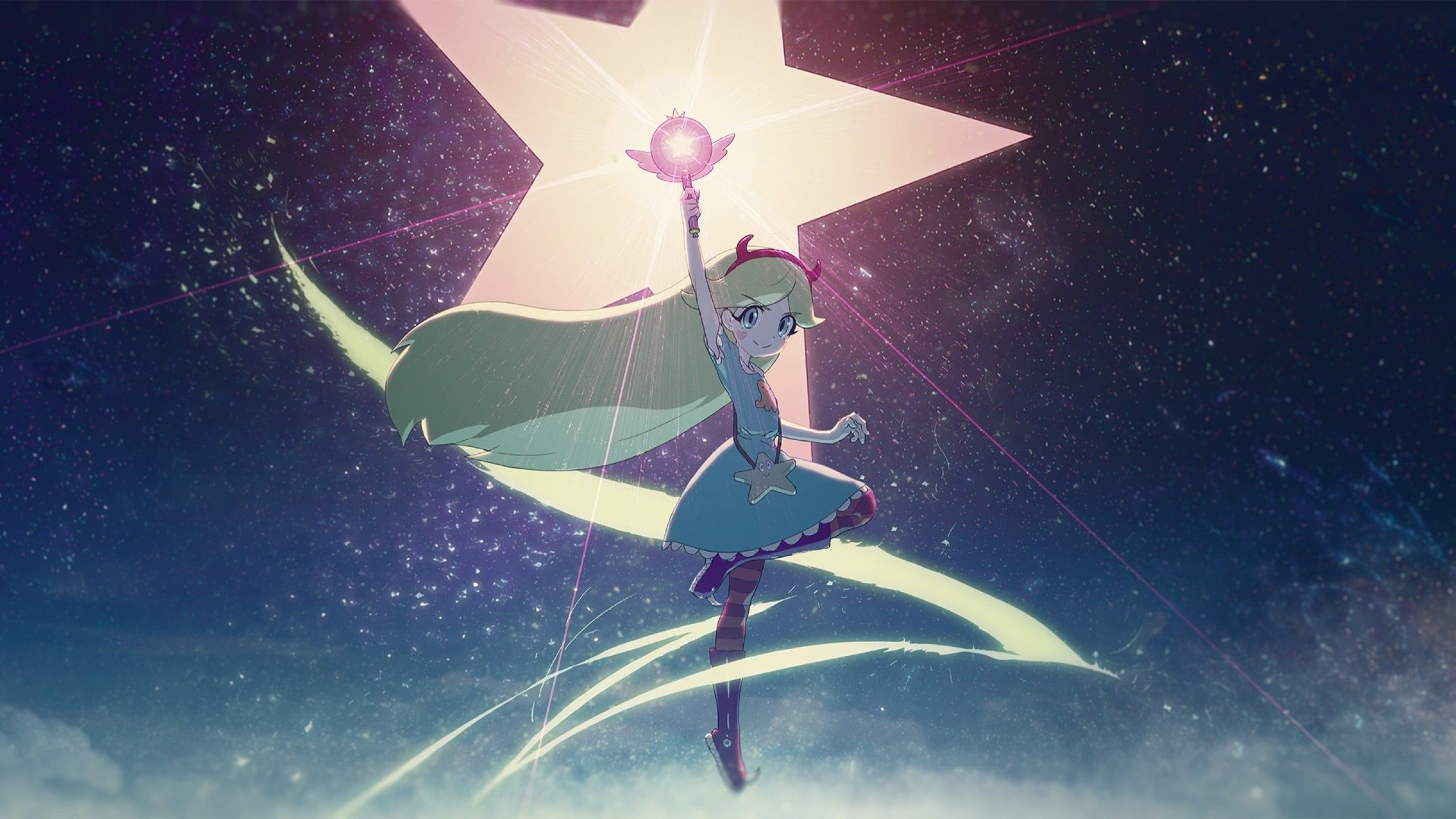 Download 2560x1440 Star Butterfly, Star Vs. The Forces Of Evil