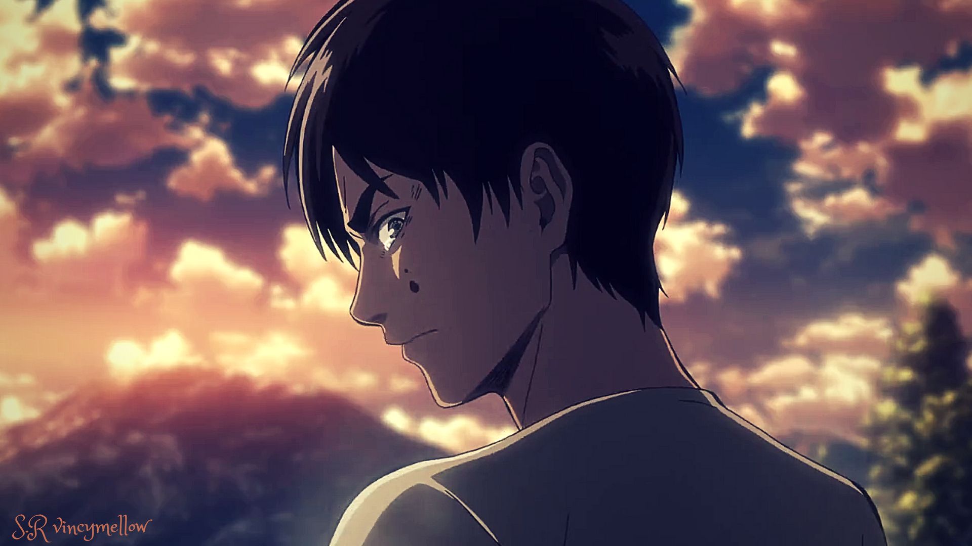 Eren Yeager Angry Crying face.. Attack on Titan.. Anime Desktop Wallpaper. Attack on titan season, Attack on titan anime, Attack on titan season 2