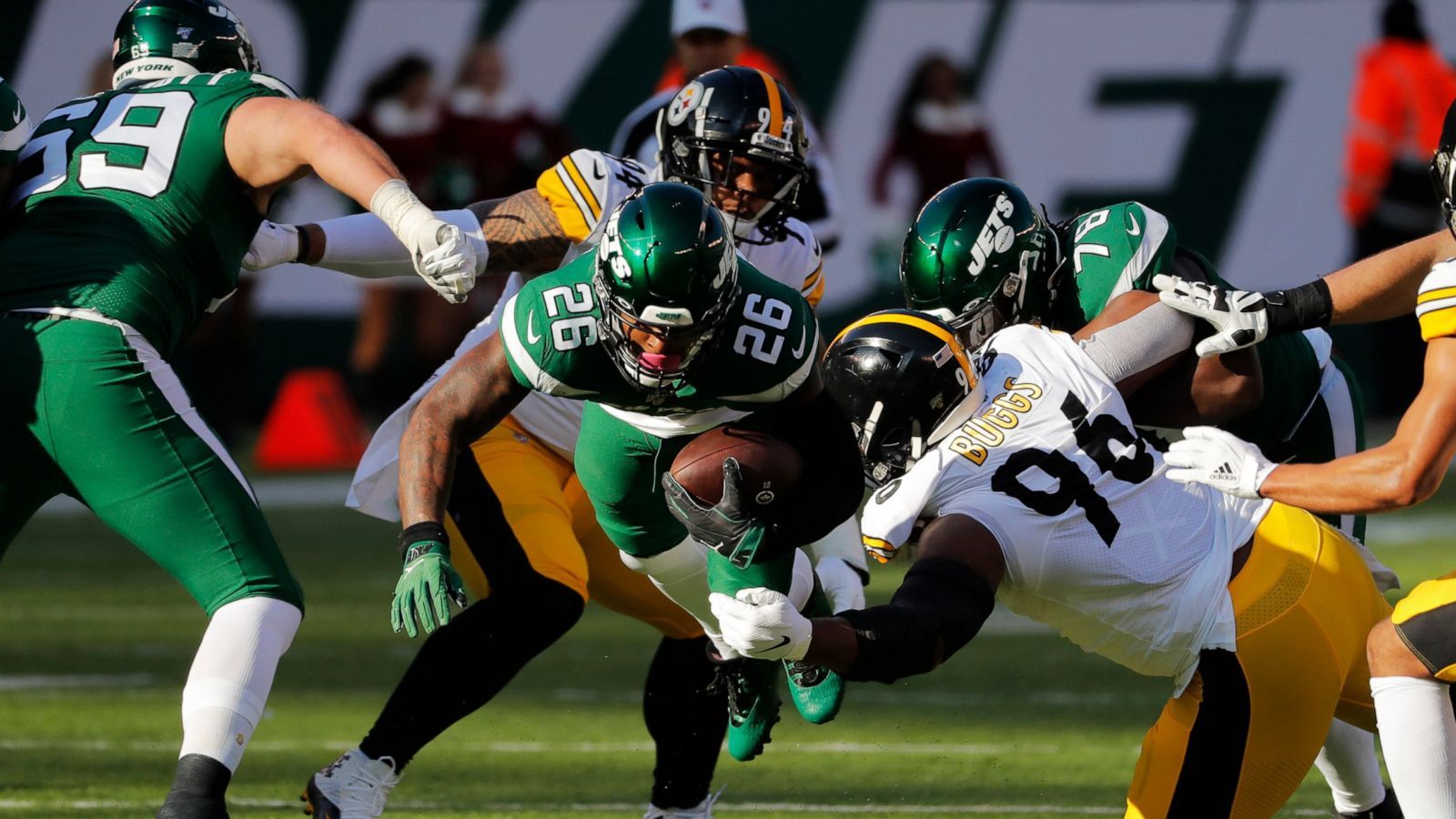 Steelers Playoff Hopes Damaged With 16 10 Loss To Bell, Jets