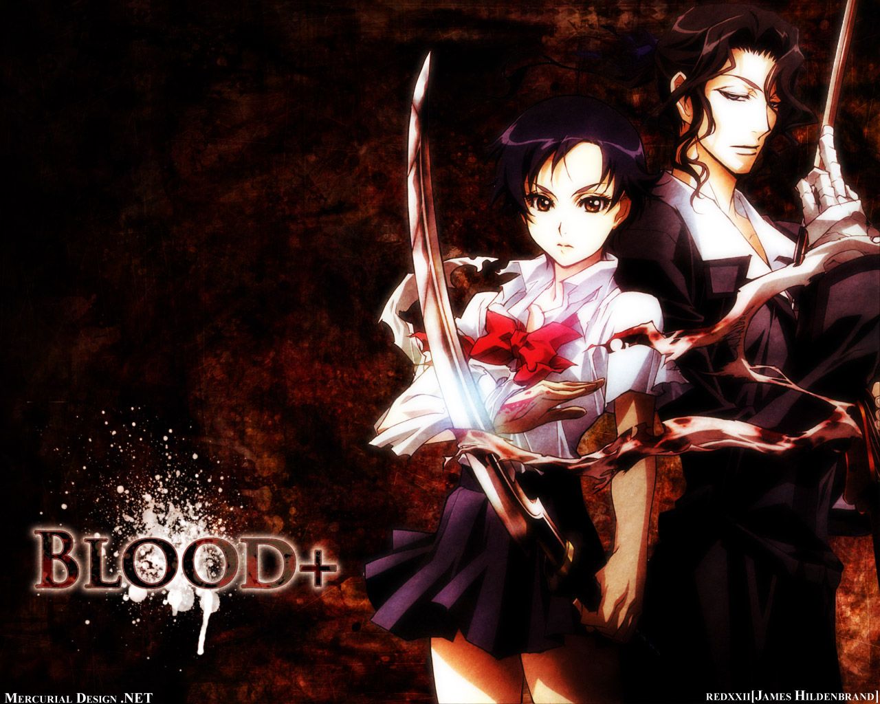 blood (anime) haji otonashi saya sword weapon. konachan.com