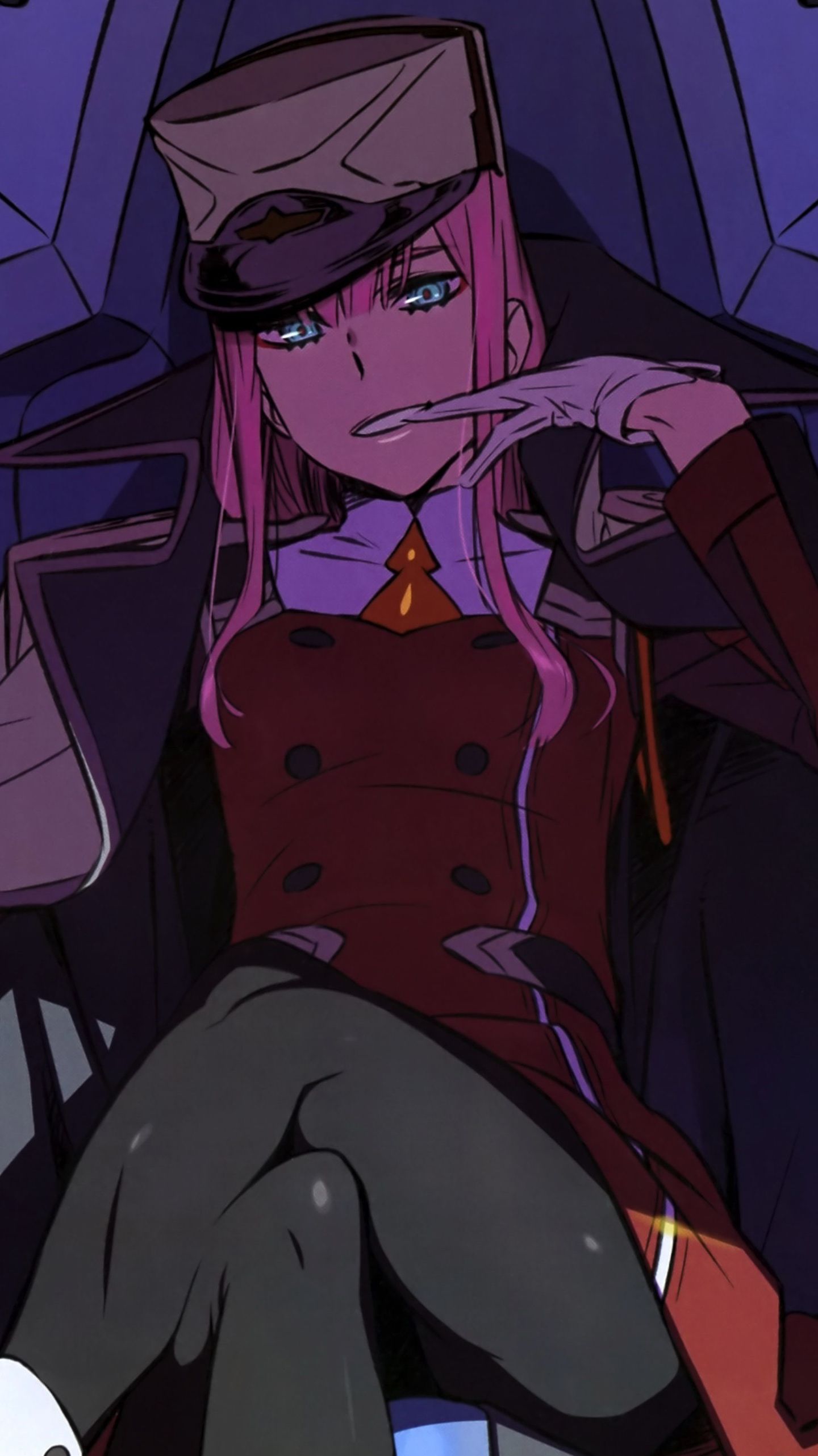 Download 1440x2960 wallpaper zero two, darling in the franxx, anime girl, calm, samsung galaxy s samsung galaxy s8 plus, 1440x2960 HD image, background, 2258