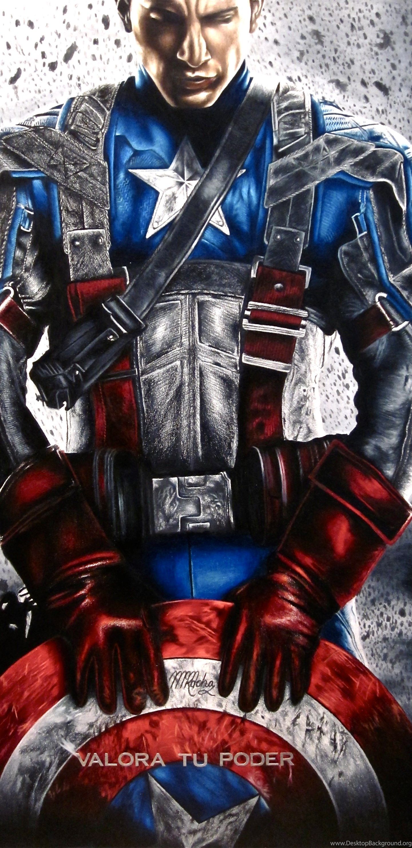 Captain america Desktop Background