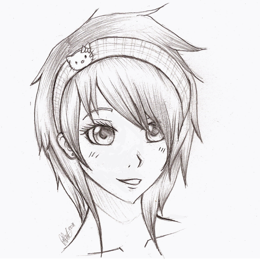 Anime Girl Sketch