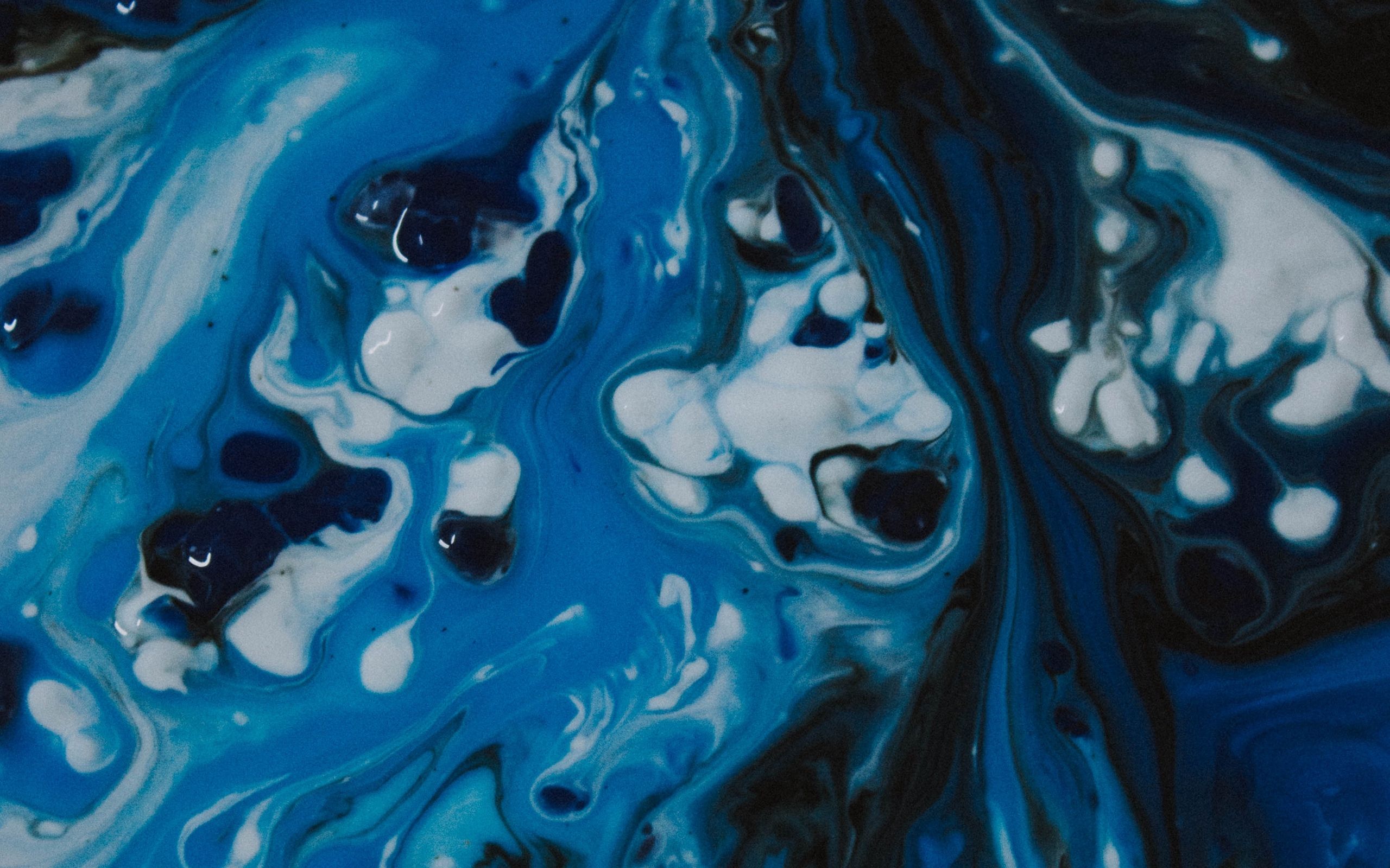 Download wallpaper 2560x1600 paint, liquid, abstract, stains