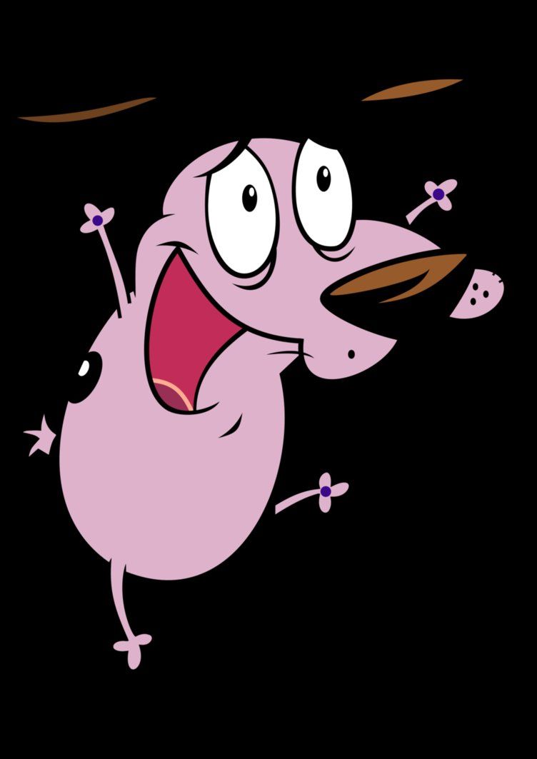 courage the cowardly dog iphone wallpaper