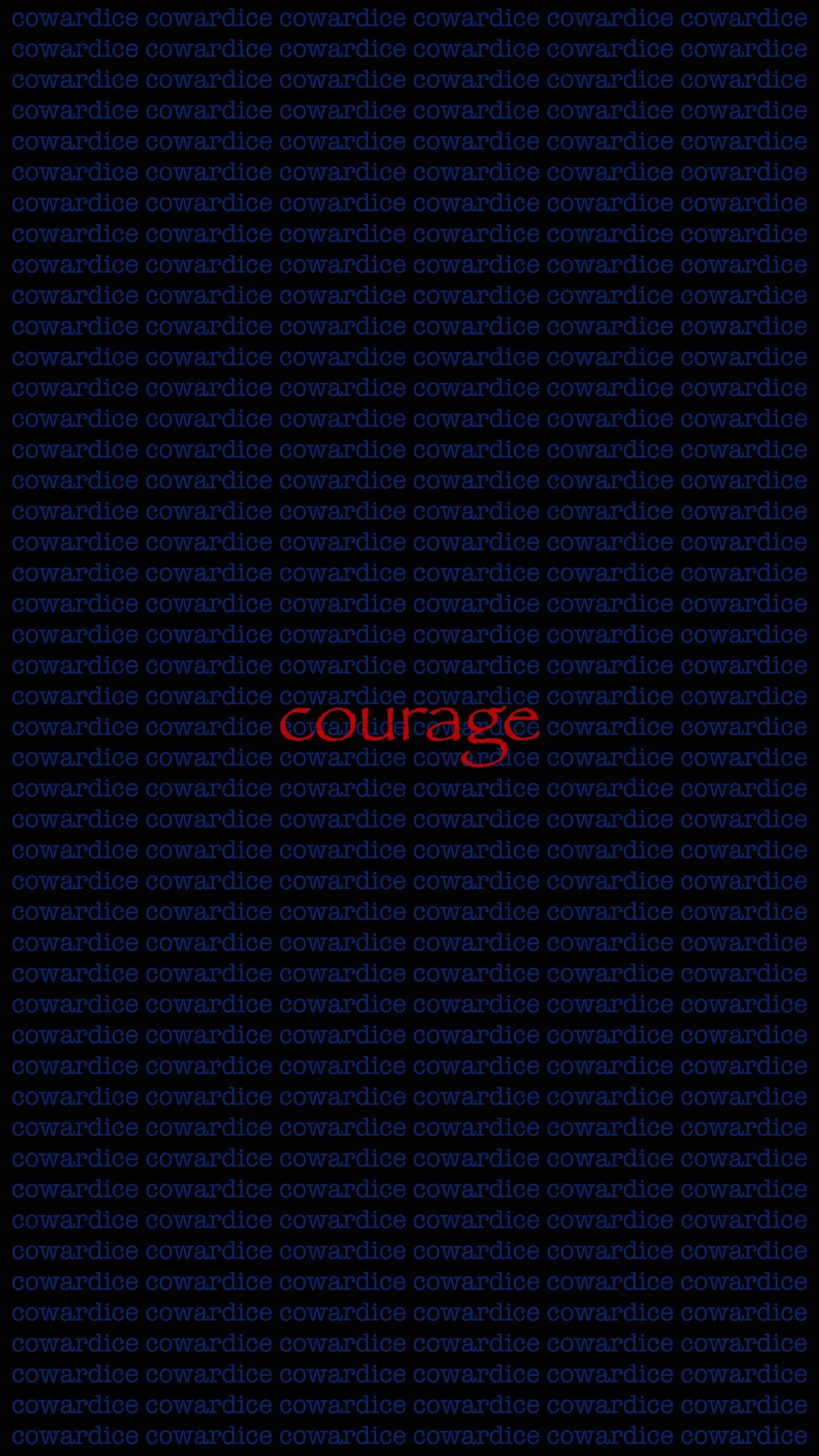 Courage Wallpaper