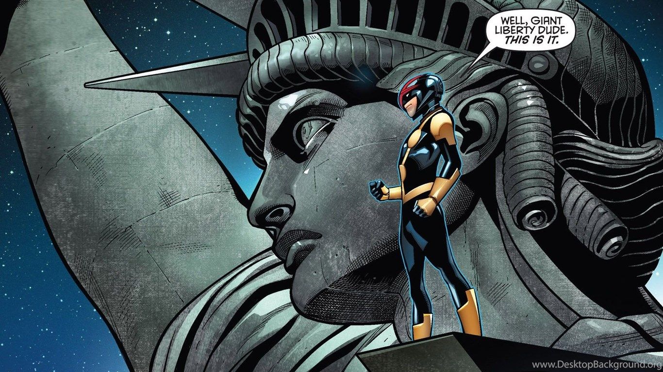 NOVA Corps Marvel Superhero Wallpaper Desktop Background