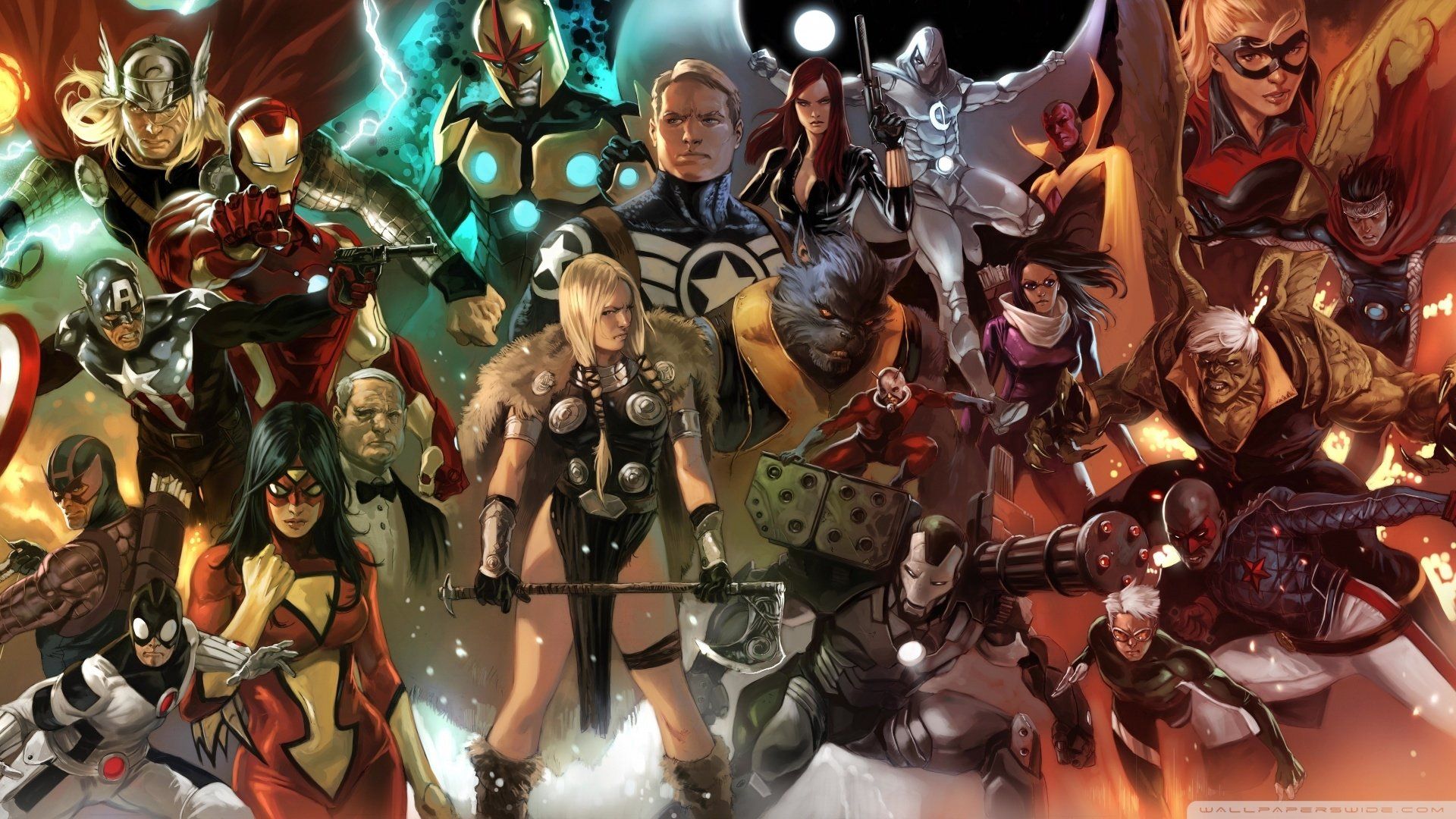 Nova (Marvel Comics) HD Wallpaper