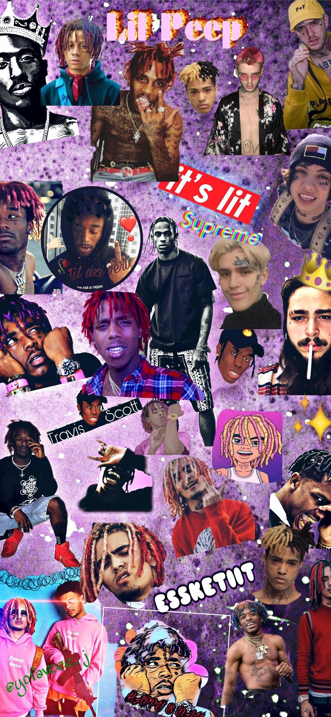 Supreme Rappers Wallpapers - Wallpaper Cave