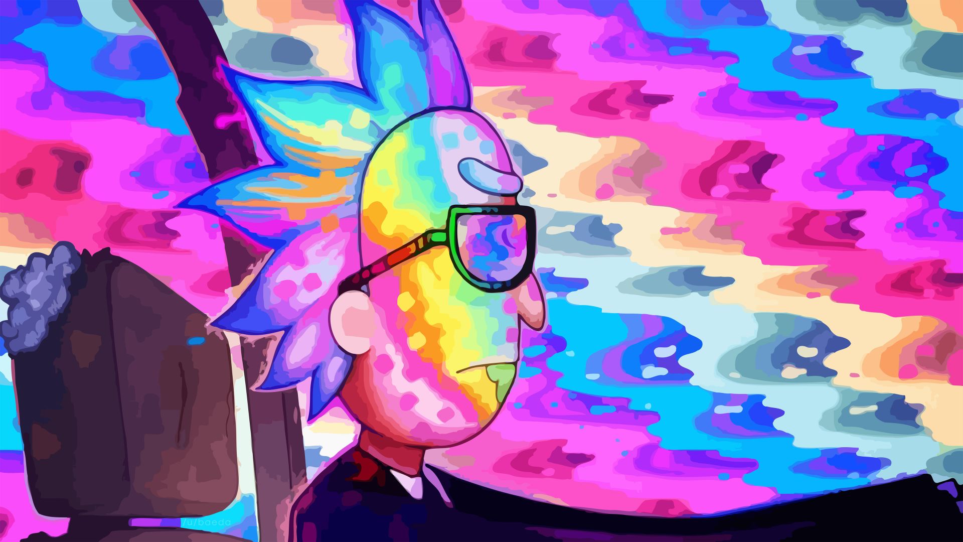 Rick And Morty Trippy Desktop Wallpapers - Wallpaper Cave.