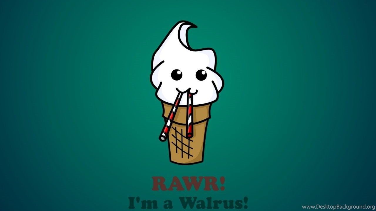Funny Ice Cream HD Desktop Wallpaper, High Definition