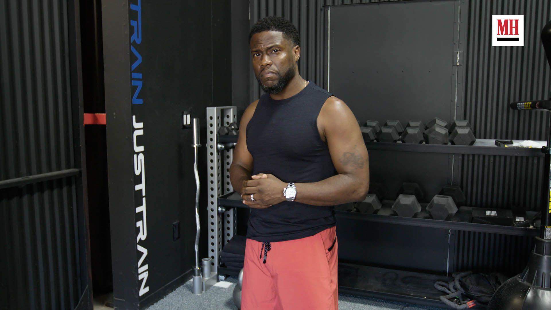 Kevin Hart Says Working Out Is 'Harder' for The Rock