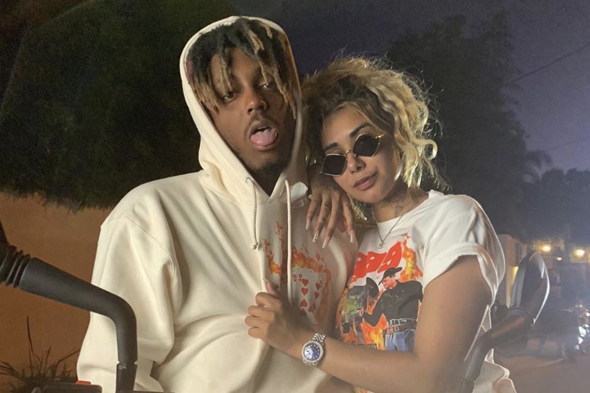 Juice WRLD's girlfriend shares heartwarming message with fans at.