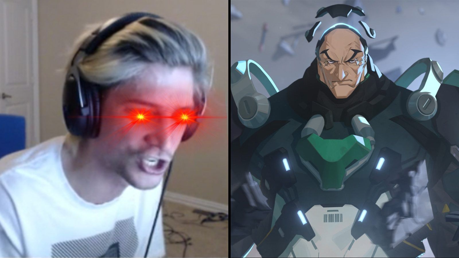 xQc disappointed Overwatch didn't include him in Sigma's release
