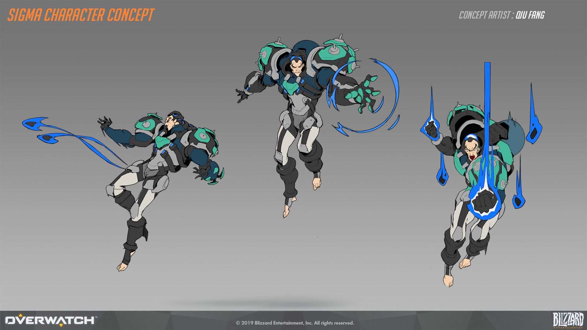 Overwatch: Sigma Character Concept, Qiu Fang