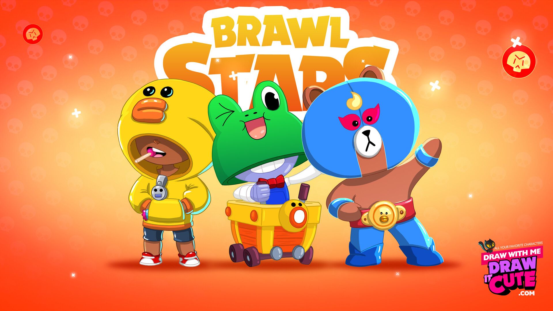 Brawl Stars Animations, DrawitCute .Com