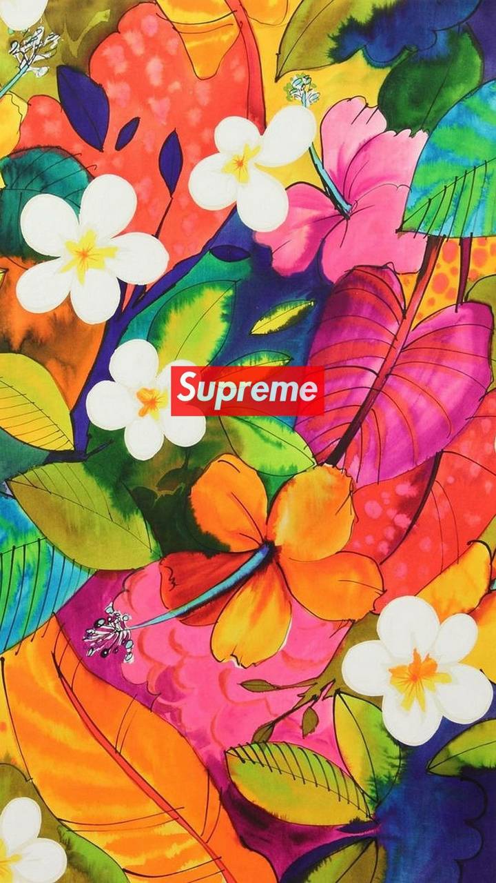 Supreme Flowers Wallpapers - Wallpaper Cave