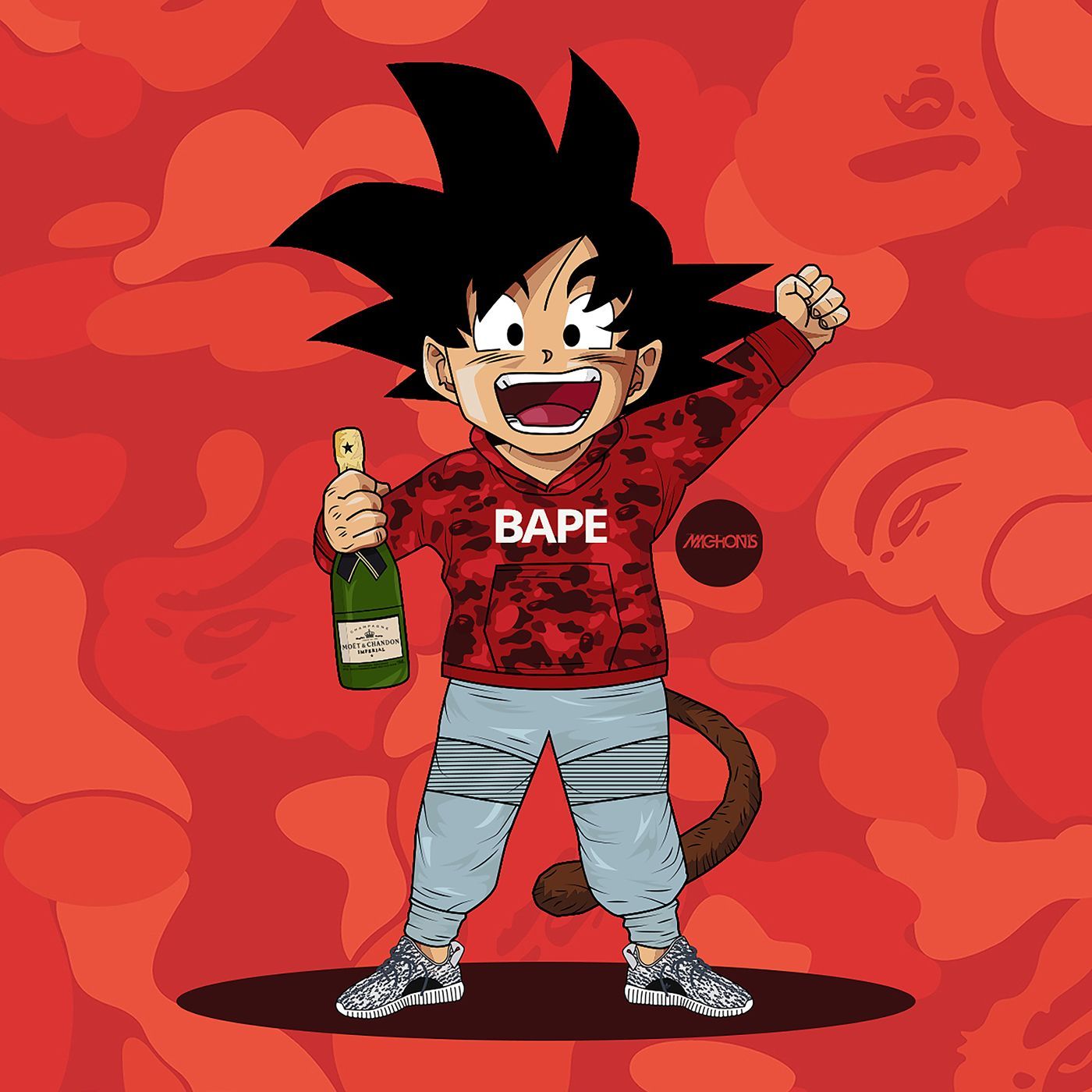 Pirate Anime-Themed Streetwear : AAPE BY A BATHING