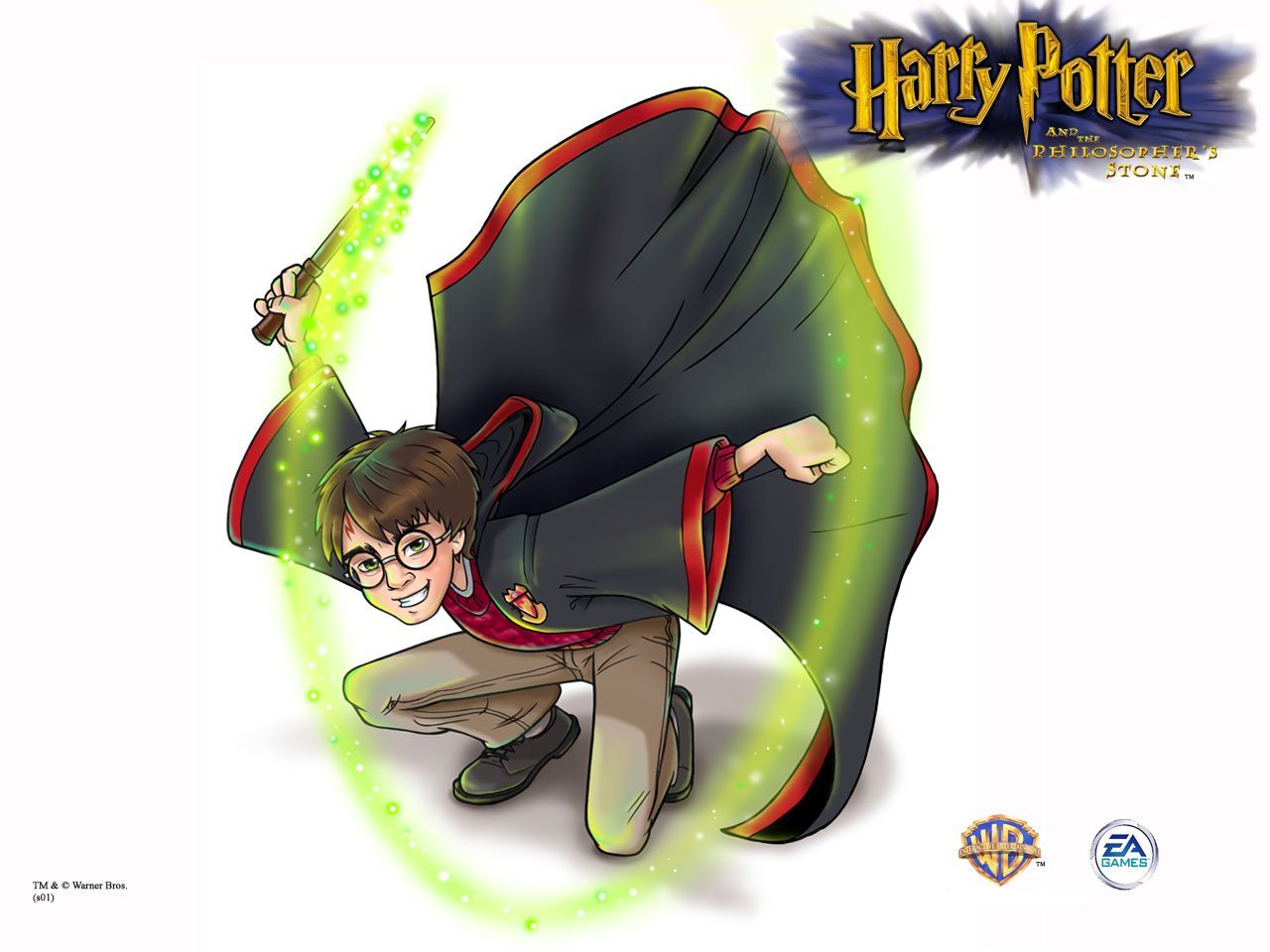 Harry Potter and the Sorcerer's Stone (2001) promotional art