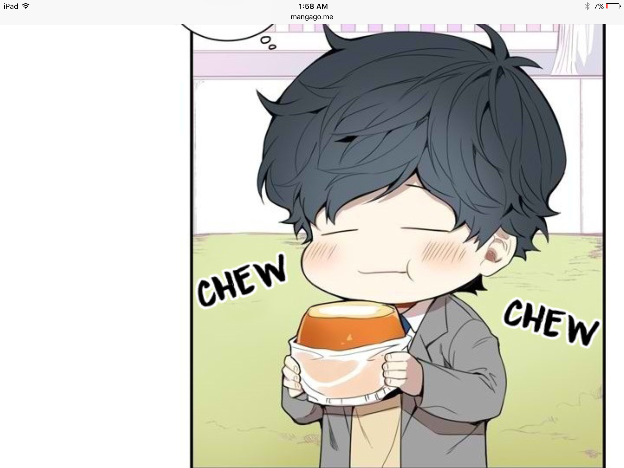 How adorable is his chibi?! Cherry Blossoms After Winter manga