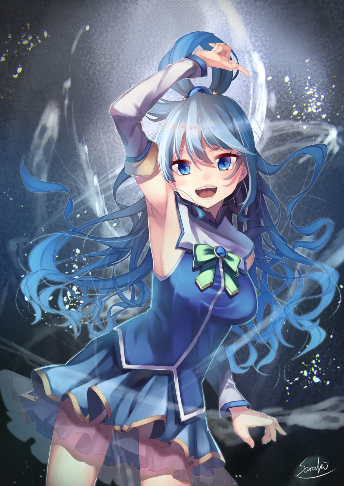 Aqua (KonoSuba), Mobile Wallpaper Anime Image Board