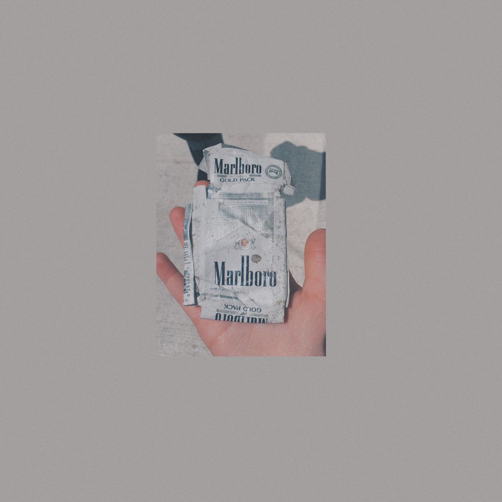 aesthetic tumblr greyaesthetic cigarette marlboro white