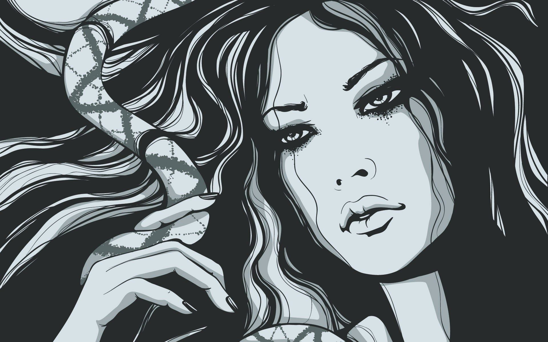 girl long hair drawing ink artwork. Drawing artwork, Ink artwork, Art