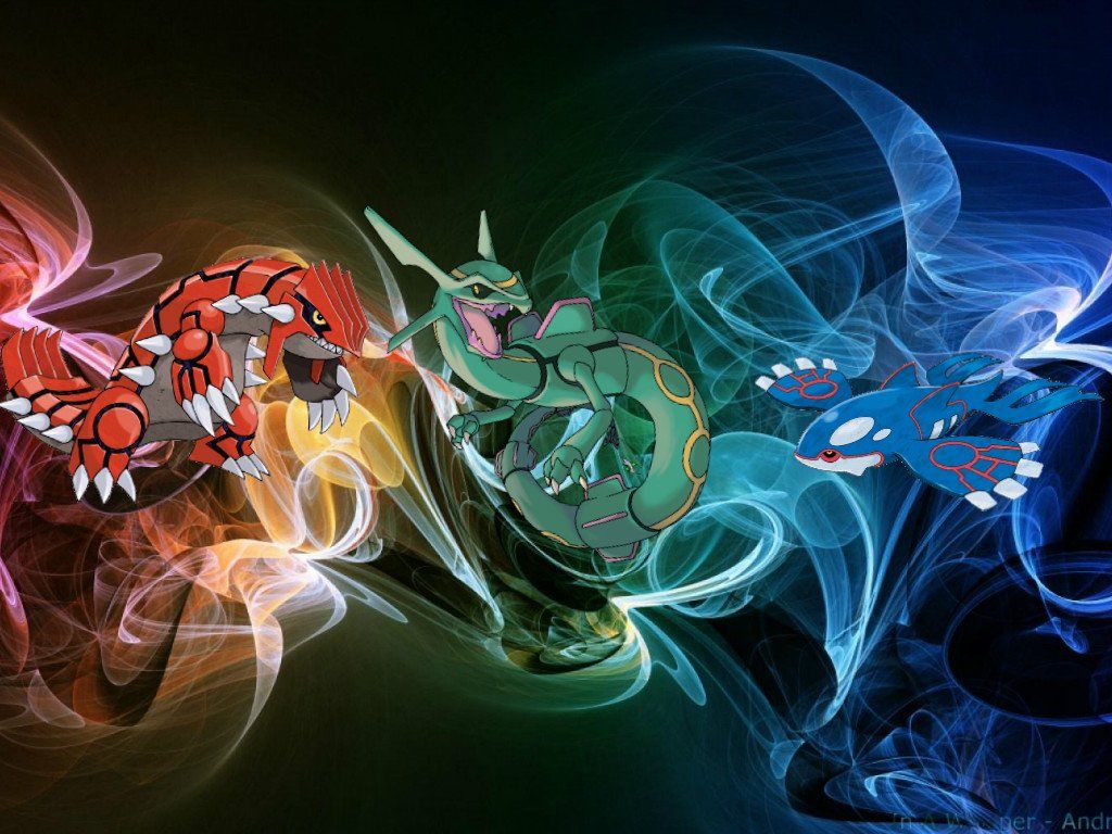 Legendary Pokemon Desktop Wallpaper