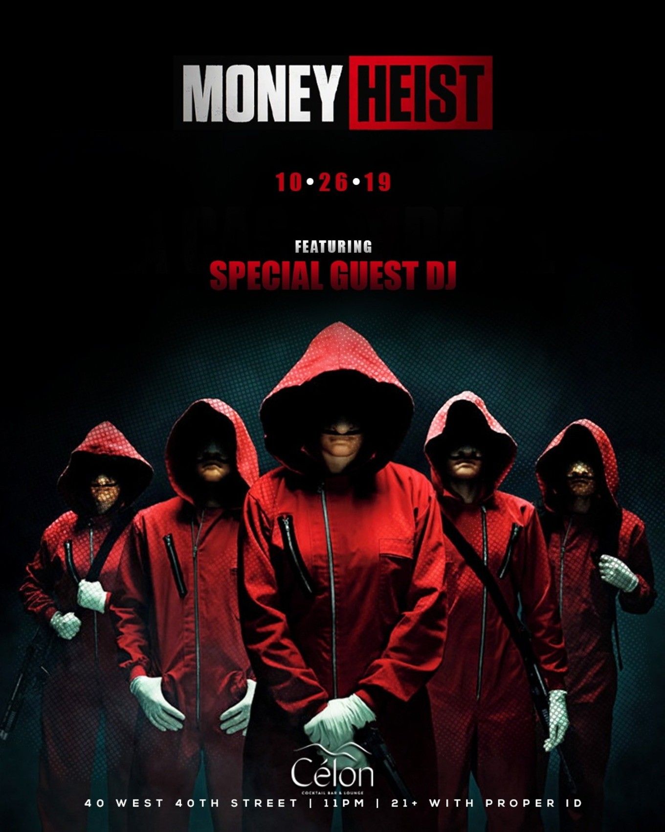 Money Heist Poster Free HD Wallpaper