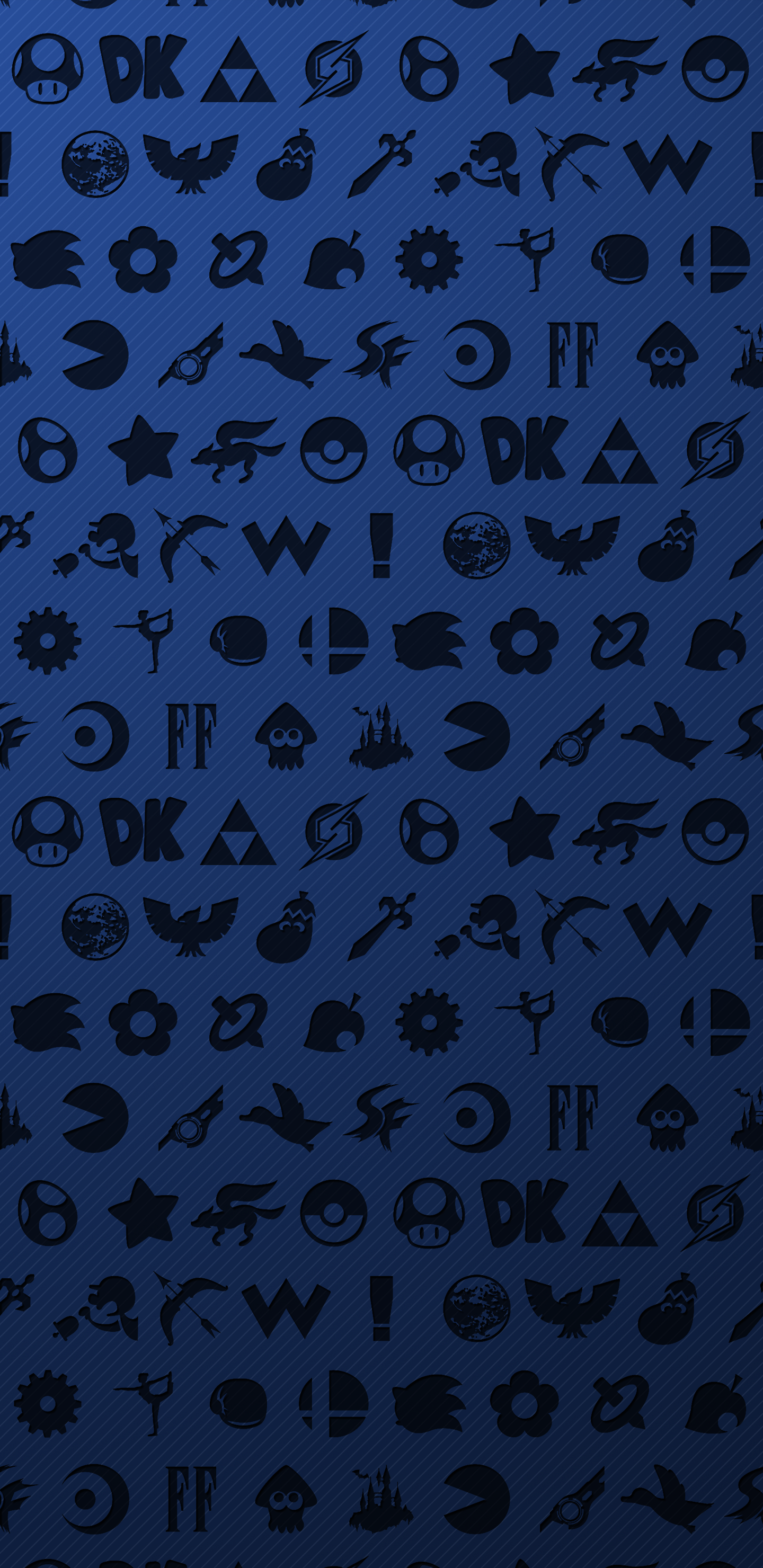 Smash Bros. Logos Wallpaper