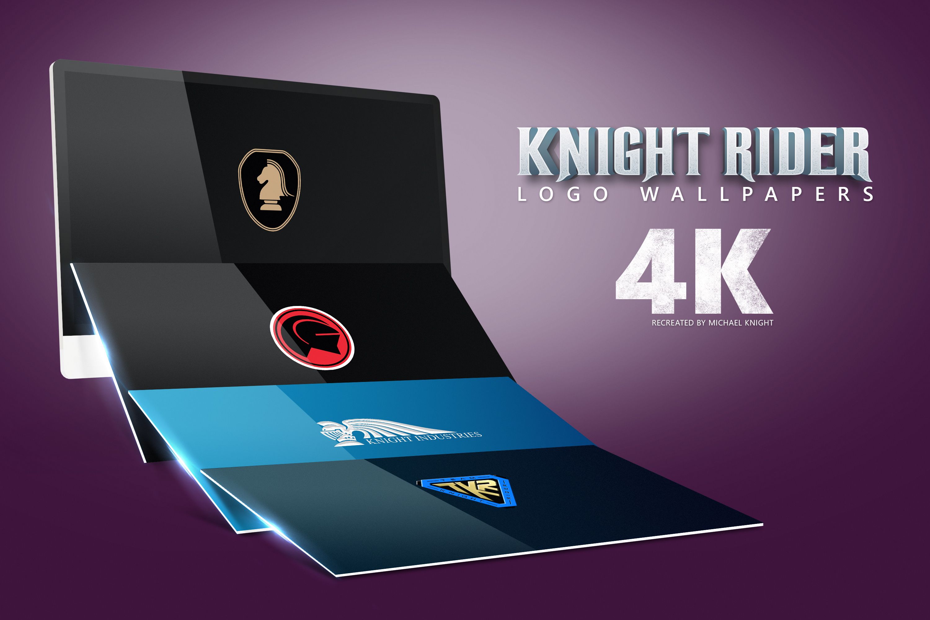Knight Rider Logo Wallpaper