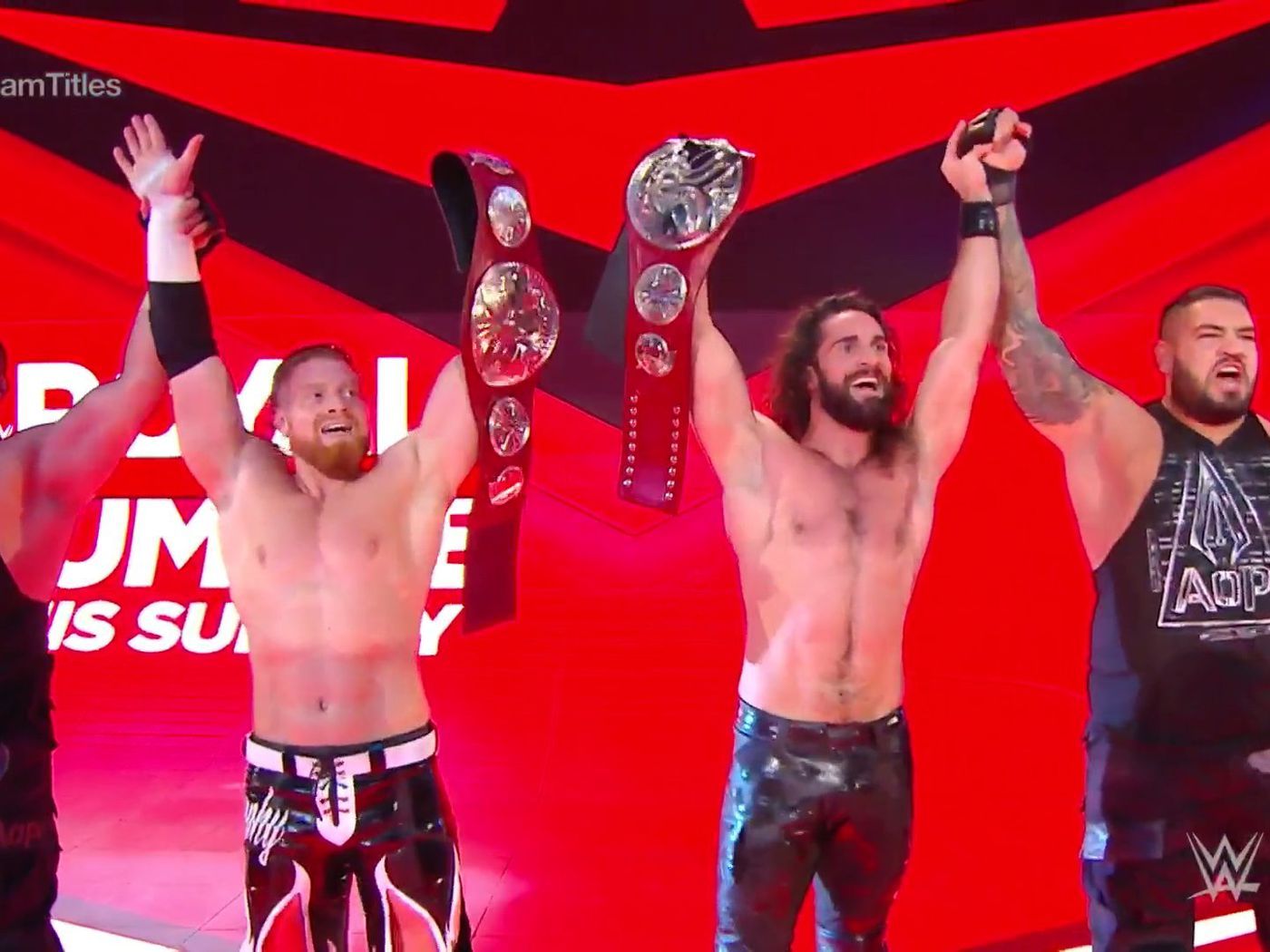 Seth Rollins and Buddy Murphy are your new Raw tag team champions
