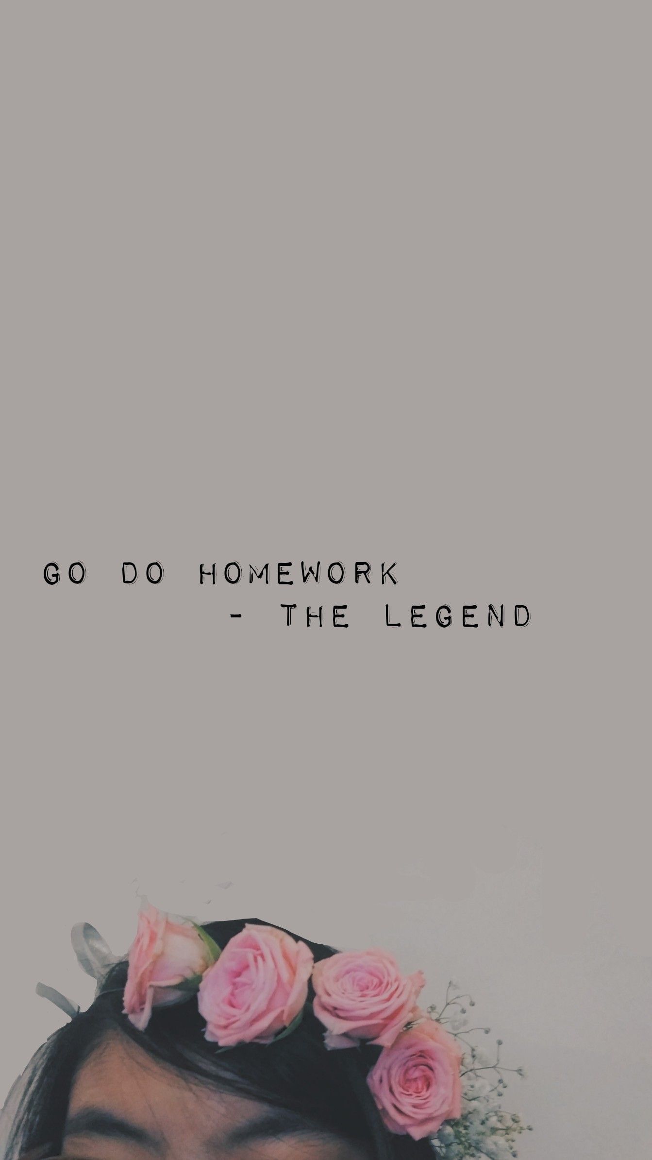 go do homework -the legend aesthetic wallpaper study motivation