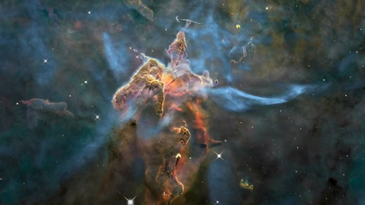 NASA. Hubble's 20th 3D Trip into the Carina Nebula