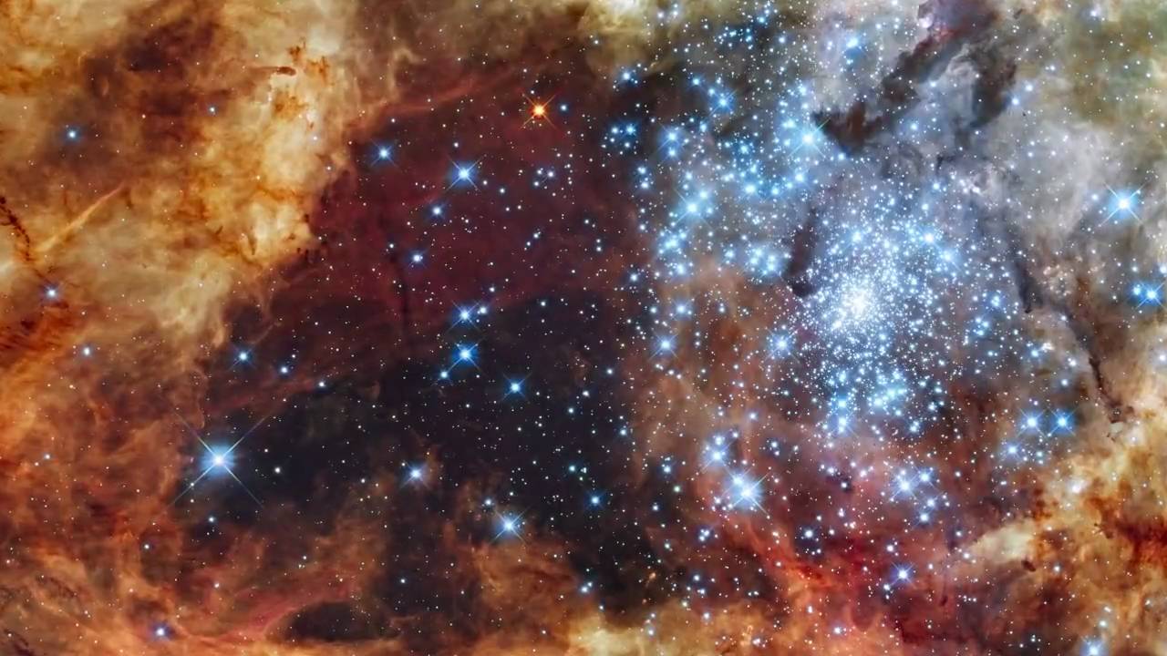 Star Formation In The 30 Doradus Nebula [720p]
