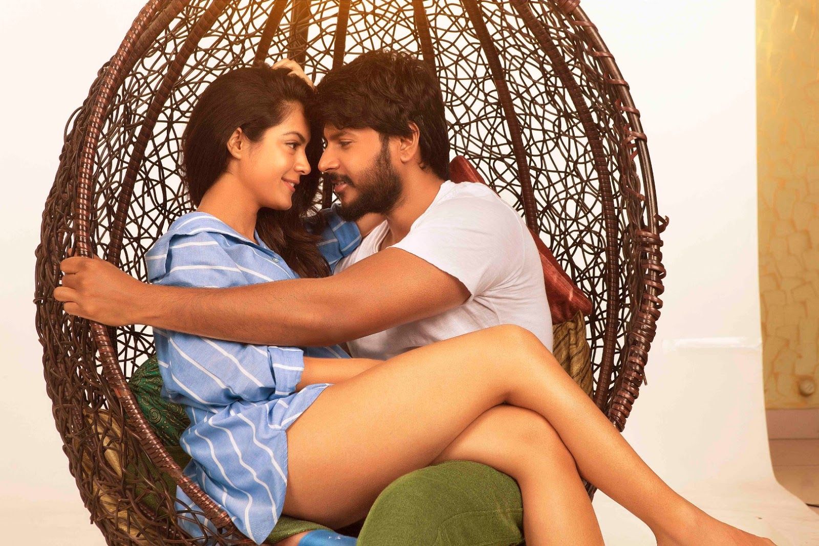Anya Singh with sundeep Kishan for kannaadi