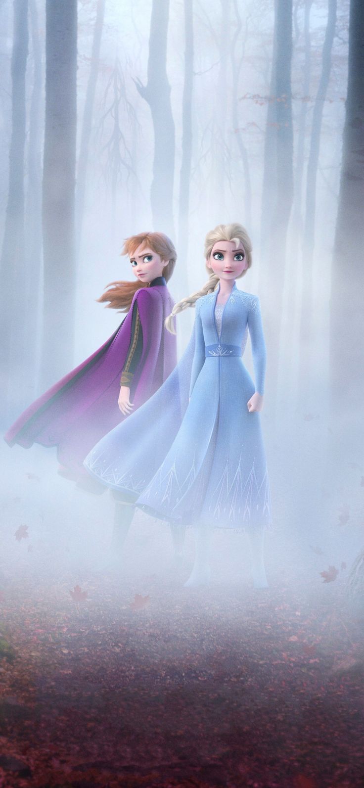marvelous wallpaper 1125x2436 Frozen Queen Elsa and Anna, movie, 2019 wallpaper Large Image
