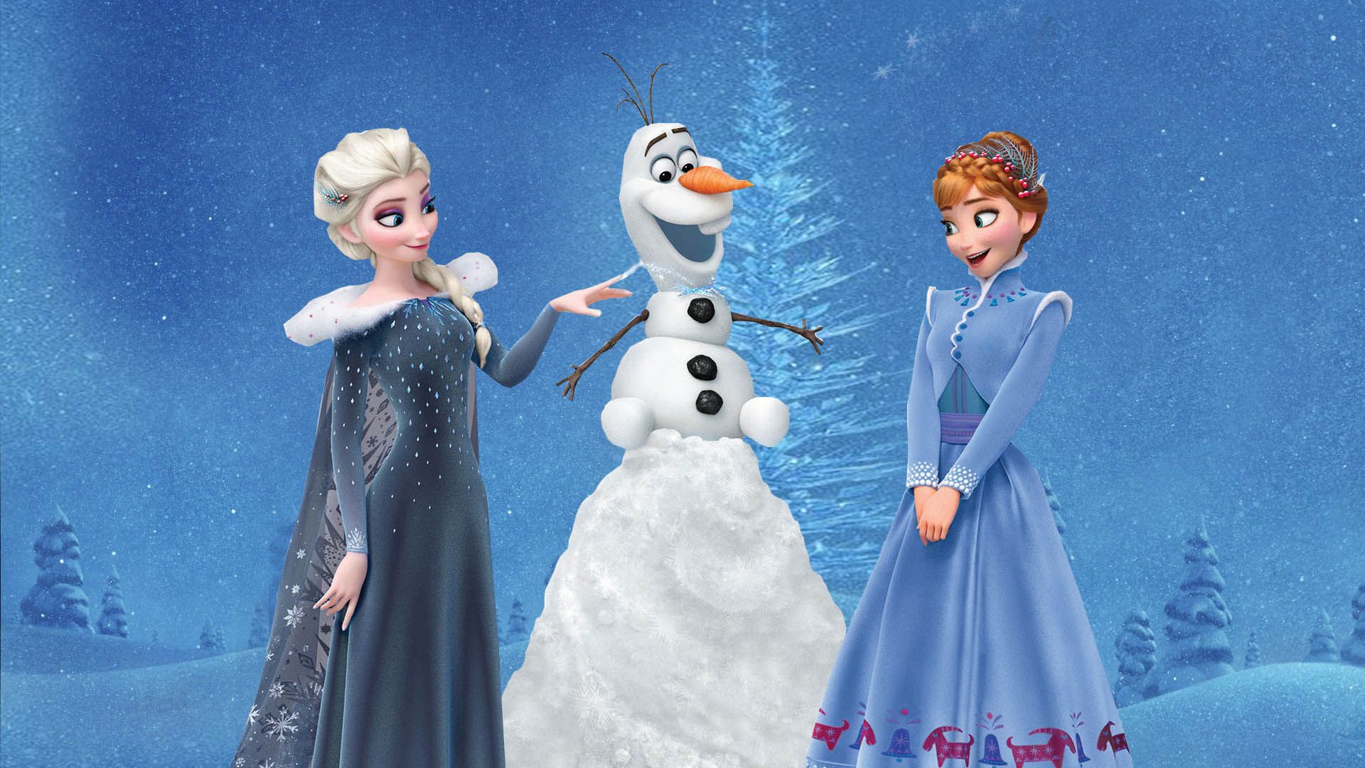 Wallpaper 4k Olafs Frozen Adventure Anna Elsa Adventure, Anna