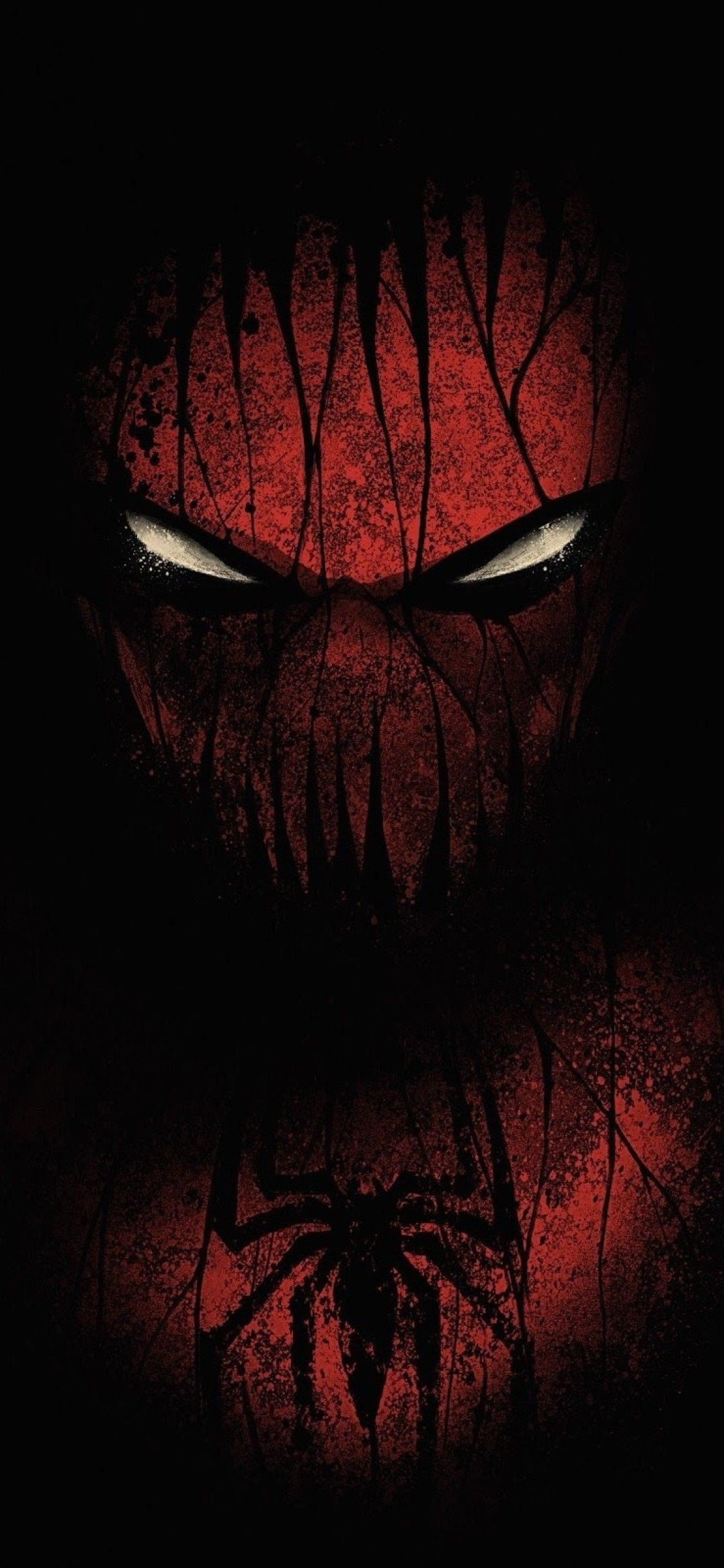 Red Black Spiderman iPhone XS, iPhone iPhone X HD 4k