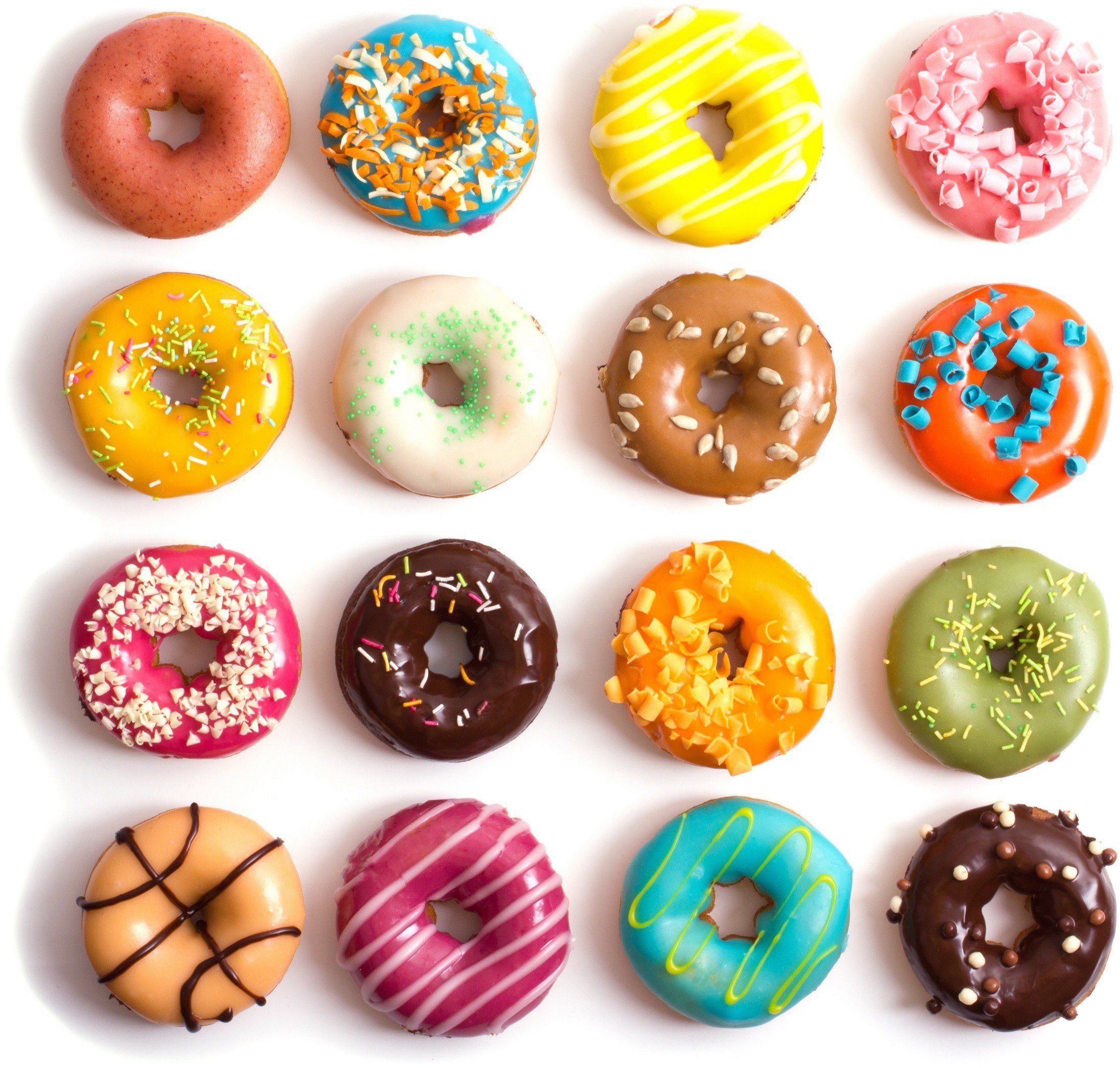 donut, Food, Sprinkles Wallpaper HD / Desktop and Mobile Background